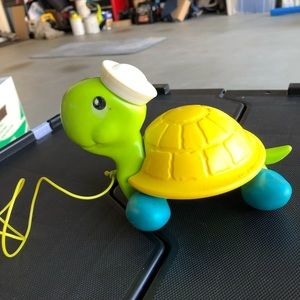 Vintage Fisher-Price Pull Turtle